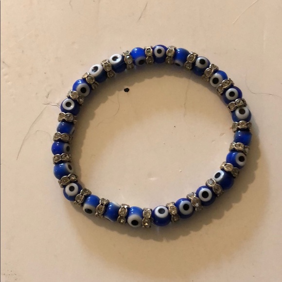 Blue evil eye bracelet - Picture 1 of 2